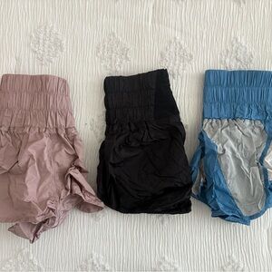 Set of 3 Free People the way home shorts